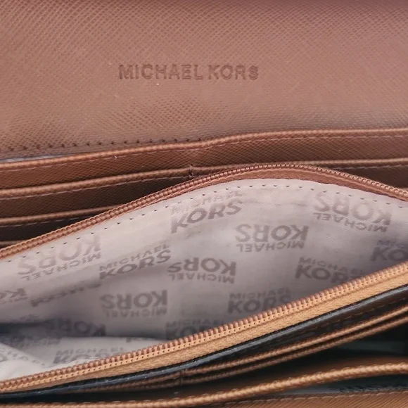 Michael Kors Brown Leather Wallet - Picture 6 of 16